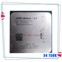 Процессор AMD Athlon X4 750K X4 750X 3,4 GHz Duad-Core процессор AD750XOKA44HL AD750KWOA44HJ Socket FM2 + 2024 - купить недорого