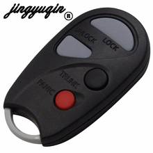 Jingyuqin-carcasa de llave remota plegable, 4 botones, Fob, para Nissan Maxima, Sentra, Pathfinder, Xterra 2024 - compra barato