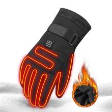Heated Gloves 3.7V Rechargeable Battery Powered Electric Heated Gloves Touch Screen Heating Hand Riding Gloves Skiing Gloves 2024 - buy cheap