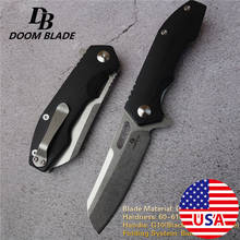 7.9" 60-61HRC Knives Outdoor Survival Hunting Portable Folding Knife D2 Steel Camping Tactical Fishing Knifes G10 Hand Tools 2024 - buy cheap