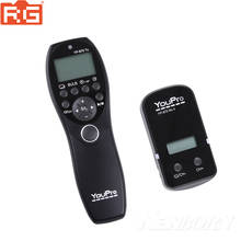 YP-870II 2.4G Wireless Remote Control LCD Timer Shutter Release Transmitter Receiver for Canon Nikon Sony Fuji Olympus Panasonic 2024 - buy cheap