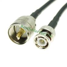 1/3/10M SMA Female Bulkhead to BNC Male Plug Coax RG58 Jumper Pigtail Cable 2024 - buy cheap