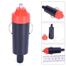 1pc 12V Male Car Cigarette Lighter Socket Plug Motorcycle Socket Power Charger Adapter Connector + Fuse Converter Plug 2024 - buy cheap
