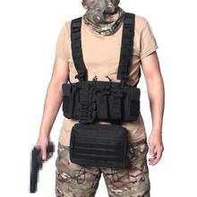 Tactical Molle Vest Ammo Chest Rig Removable Hunting Airsoft Paintball Gear Vest With AK 47/74 Magazine Pouch 2024 - buy cheap