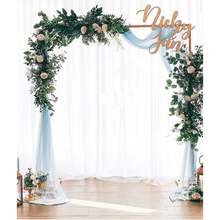 2M X 2M Wedding Stage Background Frame Wrought Iron Decorative Flower Stand Custom Wedding Square Arch Shelf Wedding Decor 2024 - buy cheap