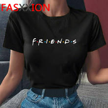 Camiseta de serie de Tv Friends para mujer, top vintage con estampado de tumblr ulzzang, ropa para pareja, camisetas kawaii 2024 - compra barato