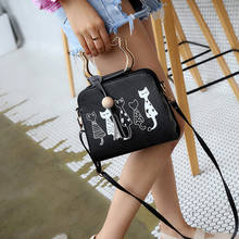 Messenger Bag Women Handbags Cat Rabbit Pattern Shoulder Crossbody Bag Woman Bag Handbag Bolso Mujer 2024 - buy cheap