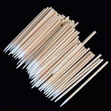 100 pcs Disposable Ultra-small Brushes Swab Lint Free Micro Brushes Eyelash Extension Tool Lash Glue Removing Tool 2024 - buy cheap