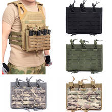 Multifunctional Tactical Vest MOLLE Three Pocket Accessory Chest Bag for Hunting Shooting Ammunition Magazine Laser Sight Bag 2024 - buy cheap