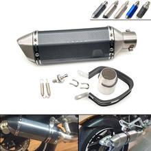 Silenciador Universal para motocicleta, escape modificado para Motocross, 36-51MM, para Yamaha MXT850 Niken GT XTZ700 TENERE WR250F YZF R1 2024 - compra barato