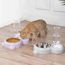 new Pet Automatic Water Feeder Food Dispenser Portable Dog Cat Water Drinking Dispenser Feeder for Dog Cat Pet Supplies Bowl 2024 - buy cheap