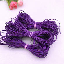Cordón encerado púrpura de 0,5-2,0mm, cordón encerado, correa, collar, cuentas de cuerda para la fabricación de joyas, accesorios de pulsera DIY 2024 - compra barato