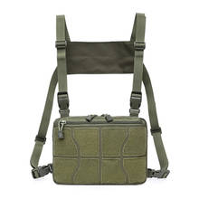Military Tactical Chest Rig Bag Men Adjustable Fanny Pack Multi-Functional Molle Tool Pouch Shoulder Bag Tactical Vest Bag Gear 2024 - buy cheap