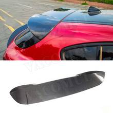 Carbon Fiber Rear Roof Spoiler Wings For Alfa Romeo Stelvio Spoiler 2017 2018 2019 FRP Rear Window Spoiler Trim Sticker Cover 2024 - buy cheap