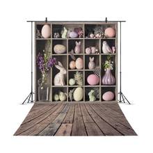 Yeele Wood Planks Photophone For Photo Session Easter Day Backdrop Eggs Cupboard Spring Photographic Background For Photo Studio 2024 - buy cheap