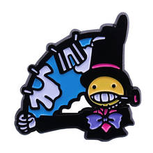 DZ182 Scarecrow Metal Brooch Enamel Pins Badge Backpack Bag Collar Lapel Collection Jewelry Gifts 2024 - buy cheap