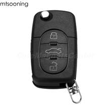 mtsooning Car Remote Key HU66 Key Blade 433MHz 3 Buttons Remote Key Fob ID48 Chip ABS For Audi A3 A4 A6 A8 TT RS4 2024 - buy cheap