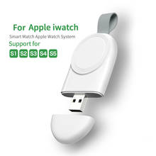 Cargador magnético para Apple iWatch 1, 2, 3, 4, 5, Mini cargador inalámbrico portátil de carga rápida para reloj inteligente 2024 - compra barato