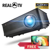 REAL TV M5S series Full HD 1080P Projector 4K 7000 Lumens Android WiFi Bluetooth HDMI-compatible VGA AV USB with gift 2024 - buy cheap