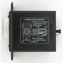 AH2-Y DC 24V on delay SPDT с SPDT мгновенное реле времени контакта 24VDC таймер 30s 60s 30min 60min 2024 - купить недорого