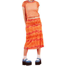 Юбка-миди Y2K женская с завышенной талией, модная пляжная юбка в стиле бохо, праздничная Готическая вечерние в стиле Харадзюку, на лето 2024 - купить недорого