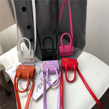 Colorful 2020 New Mini Women Shoulder Bags Candy Color Leather Tiny Crossbody Bag Messengers B558 2024 - buy cheap