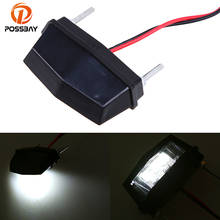 Possbay lâmpada de led para placa de licença, para honda dio yamaha suzuki harley harley 2024 - compre barato