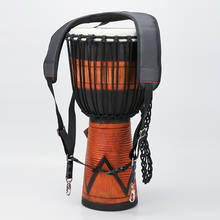 Engrossado acolchoado ajustável djembe africano tambor alças cinto 2024 - compre barato