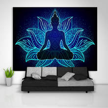 Buddha Religion Tapestry Art Wall Hanging Home Decor 2024 - buy cheap