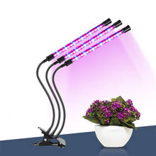 Luz LED impermeable para crecimiento de plantas, Bombilla de espectro completo, lámpara led para cultivo de plantas, luz de crecimiento para flores 2024 - compra barato