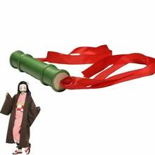 Palo de sellar de bambú, accesorios de Cosplay de Anime Demon Slayer, Kamado, Nezuko, accesorios de Halloween, Kimetsu no Yaiba 2024 - compra barato