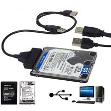 USB2.0 To SATA Adapter Cable 48cm For 2.5 inch External SSD HDD 2024 - buy cheap