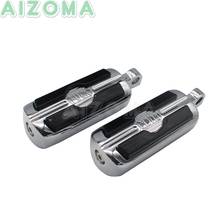 2pcs Motorcycle Footpegs Footrests Foot Peg Pedals For Harley Dyna Iron Sportster 883 1200 XL Road King Electra Glide 1984-2018 2024 - buy cheap