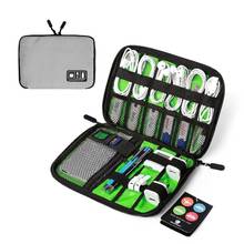 Travel Portable Cable Organizer System Kit Case USB Data Cable Earphone Wire Pen Power Bank Storage Bags Digital Gadget Devices 2024 - buy cheap