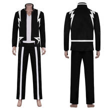 My Hero Academia Kaminari Denki Cosplay Costume Adult Men Coat Pants Uniform Suit 2024 - buy cheap