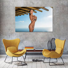 Carteles e impresiones de arte de pared de chica con tatuaje Sexy, pinturas en lienzo, imagen de pared para decoración de sala de estar 2024 - compra barato