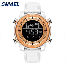 SMAEL-reloj deportivo para hombre, cronógrafo Digital LED, resistente al agua, con cuenta atrás, militar, Masculino 2024 - compra barato