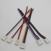 5 шт. 2pin 3pin 4pin 5pin 6pin сварочный свободный разъем один зажим Соединительный кабель для 3528 5050 RGB RGBW RGBWW светодиодный светильник 2024 - купить недорого