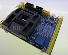 Suporte de teste original stm32f103/407/151, programa de queima gd32f103, adaptador de soquete, porta serial swd 2024 - compre barato