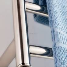 Calentador de toallas de acero inoxidable para baño, toallero eléctrico montado en la pared, secador de estante de dieciséis capas, 110v o 220v 2024 - compra barato