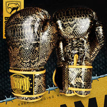 GINGPAI Boxing Gloves for Men Karate Muay Thai Guantes De Boxeo Free Fighting MMA Sanda Training Adult Kids Equipment Gloves 2024 - buy cheap