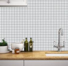 Настенная Наклейка EasyTiles с 3d-эффектом для украшения кухни, водостойкие и брызгозащищенные обои для ванной комнаты 2024 - купить недорого