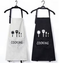 1PC Cooking Kitchen Apron For Woman Men Chef Waiter Cafe Shop BBQ Hairdresser Aprons Bibs Kitchen Accessory Tools K004 2024 - buy cheap