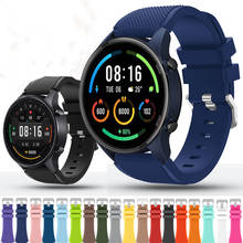 For Xiaomi MI Watch Color Strap Silicone Wristband Bracelet 22mm Watchband For Xiaomi Smart Mi Watch Color sports edition correa 2024 - buy cheap