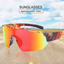 Gafas de sol para exteriores, lentes de sol con montura grande, con película de Color, para ciclismo de montaña y carretera 2024 - compra barato