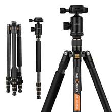 K&F CONCEPT Camera Tripod Professional 4-Sections Monopod Of Carbon Fiber For Canon Nikon Sony GoPro Fujifilm Kodak DSLR Cameras 2024 - buy cheap