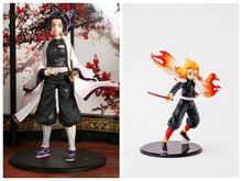 Demon Slayer-figura DE ACCIÓN DE Kimetsu no Yaiba Kochou, Shinobu, Rengoku, Kyoujurou, modelo de PVC de 17cm, juguetes coleccionables, lelakaya 2024 - compra barato