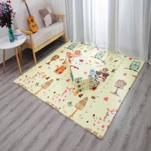 Children's Rugs For Room Foldable Baby Play Mat Cartoon Double-Sided Crawling Mat XPE Waterproof Soft Floor Toddlers 2024 - buy cheap