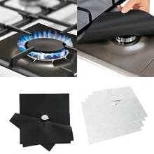 1/4/6Pcs Reusable Gas Stove Top Cover Protective Cleaning Mat Pad Kitchen Tool Non-toxic High 2024 - buy cheap