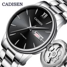 CADISEN – reloj automático de hombre, cronógrafo mecánico japonés NH36A con fecha, masculino 2024 - compra barato